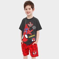 Spidey and Friends Outfit | Marvel T-shirt and Shorts Set | Spiderman Outfit