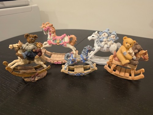 Rocking horse resin - horse, boyds