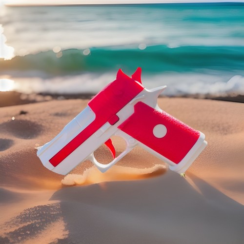 Water gun desert eagle - desert, (mini)