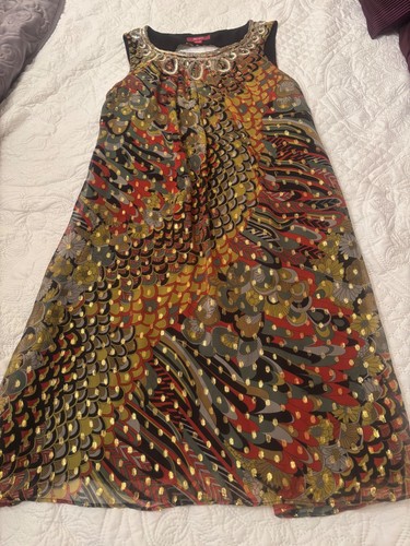 Monsoon floral print sequin - monsoon,