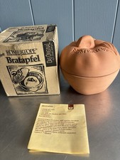 Römertopf Bratapfel Baked Apple Roaster Fruit Roasting Natural Clay