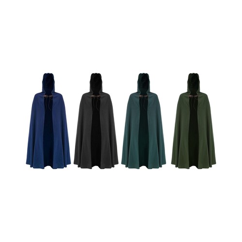 Medieval cloak hooded - medieval,