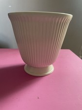 Vintage Wedgewood Cream Plant Pot Or Vase