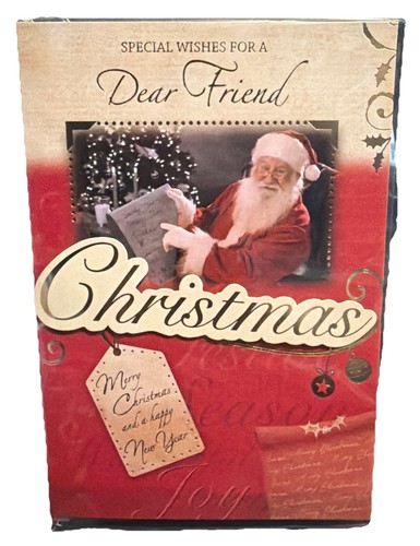 Dear friend christmas card - christmas,