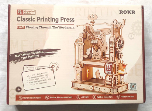 Rokr classic printing press - classic,