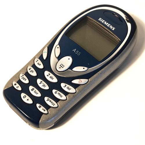Siemens a55 mobile phone - a55,