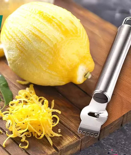 Stainless steel lemon zester - lemon,