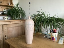 Unknown Raku Crackle Glaze Style Studio Pottery Porcelain 12.1/4" Vase + stopper