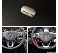 AMG steering wheel emblem