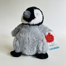Keel Toys Keeleco 18cm Baby Emperor Penguin Soft Toy Cuddly Plush Stuffed Animal