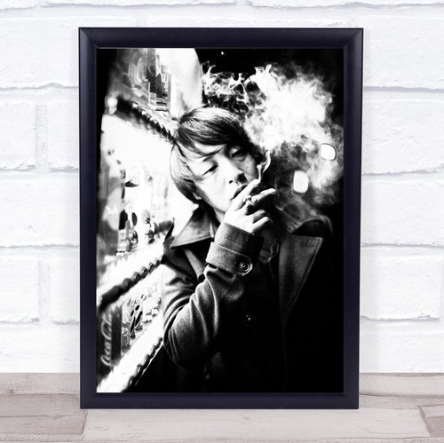 Smoking cigarette smoke - cigarette,