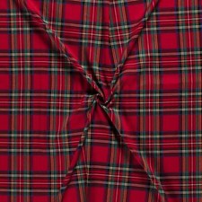 Scottish Tartan Check Fabric