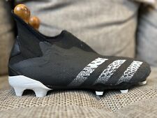 Adidas Predator 20.3 FG Men's Football Boots - White/Black/Gold UK9.5