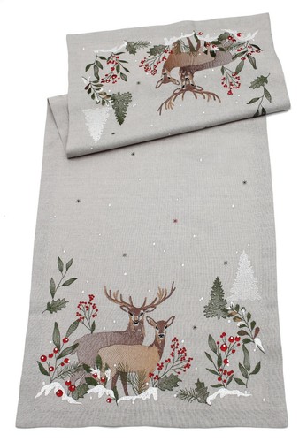 Reindeer romance embroidered - reindeer,