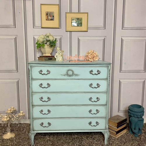 Painted chest drawers louis - of,