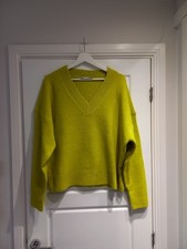 Zara Yellow Lime Green Soft V