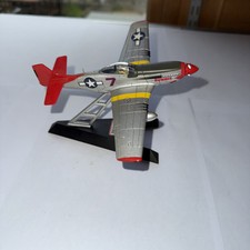 North American P51D Mustang Platinum Edition Matchbox Model