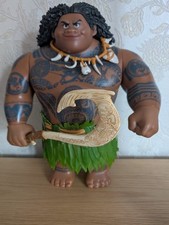 Disney Maui 10”Figure Doll With Hook Hasbro 2015 From Moana Movie 
