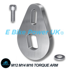 E Bike Torque Arm Universal Carrera Stainless 6mm M12, 14, 16 Thick High Quality