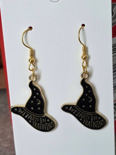 Hand made halloween earrings - hand,