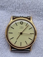 Vintage Timex Q Men Gold