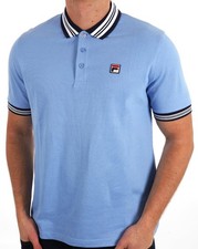 Fila vintage tipped polo shirt - vintage,