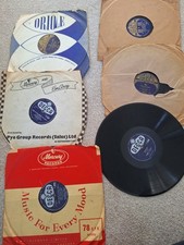 6x Decca Records 78s