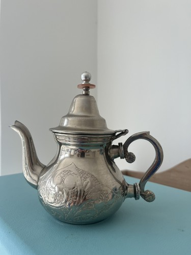 Small teapot silver - small, plated