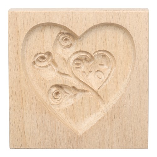 Wooden cookie mould x - cookie,