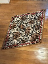 NWOT Zara Plisse Leopard Print