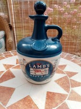 Vintage Lamb's Navy Rum Empty 750ml Flagon