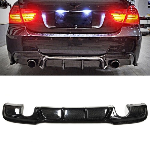 Carbon fiber rear bumper - carbon,