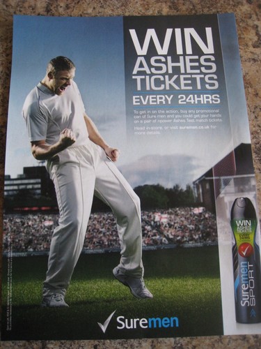 Suremen sport ashes test - ashes,