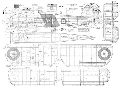 Fairey swordfish plan set - swordfish,