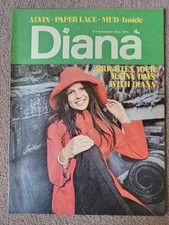 DIANA # 614 - 23 Nov 1974 - Alvin Stardust Paper Lace Mud