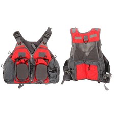 Mesh Fly Fishing Vest Red Free