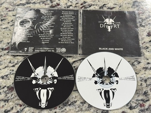 Dirt black and white crass - black, cd