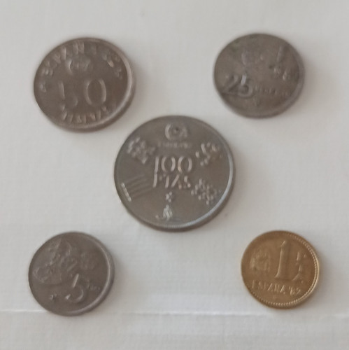 World cup 1982 set coins - cup,
