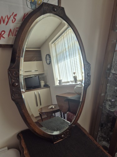 Vintage oval wall - oval,