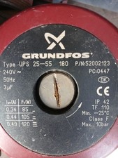 Grundfos 52002123 UPS 25-55 180 240V Pump 1” Unions Genuine New Rare Obsolete