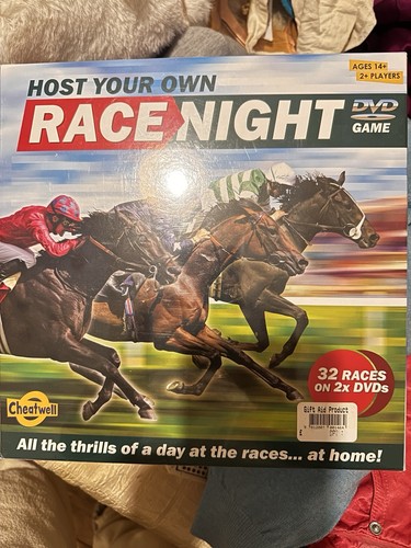 Race night dvd game - game, bnwt