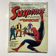 Amazing Stories Of Suspense #58 Alan Class Spider-man The Enforcers Silver age
