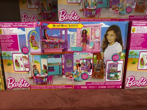 Barbie vacation house storey - barbie,