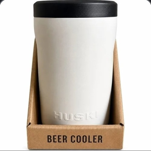 Huski beer cooler - cooler, white,