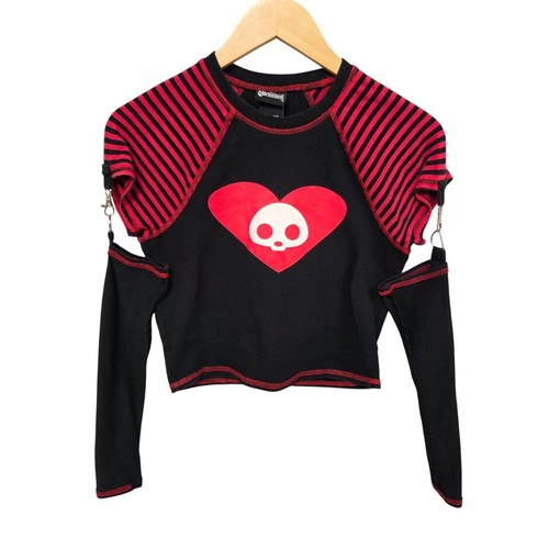 Skelanimals crop top women - crop, xs