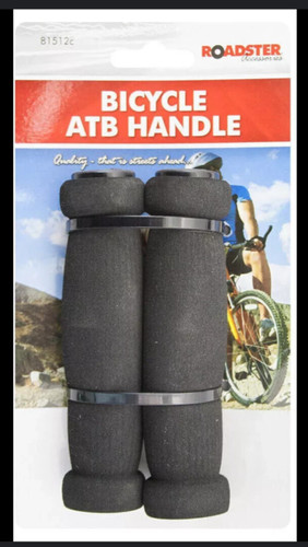 Soft foam bike handlebar grips - soft,