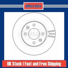 2x Brake Discs Vented For Kia