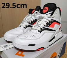 Reebok Pump Omni Zone II White Black Orange HQ8802 US 11.5 Men EUR 45