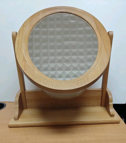 Pine oval dressing table - oval,
