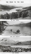 LOCH TUMMEL, LOCH RANNOCH and LOCHABER "The Road to the Isles" Posted 1960 L1c